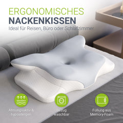 Nackenkissen orthopädisch aus Memory Foam