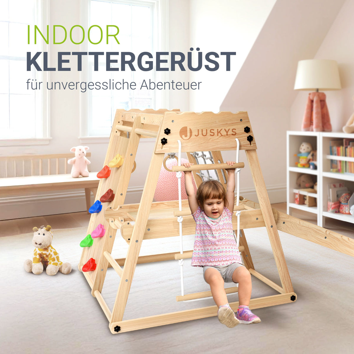Klettergerüst Indoor für Kinder