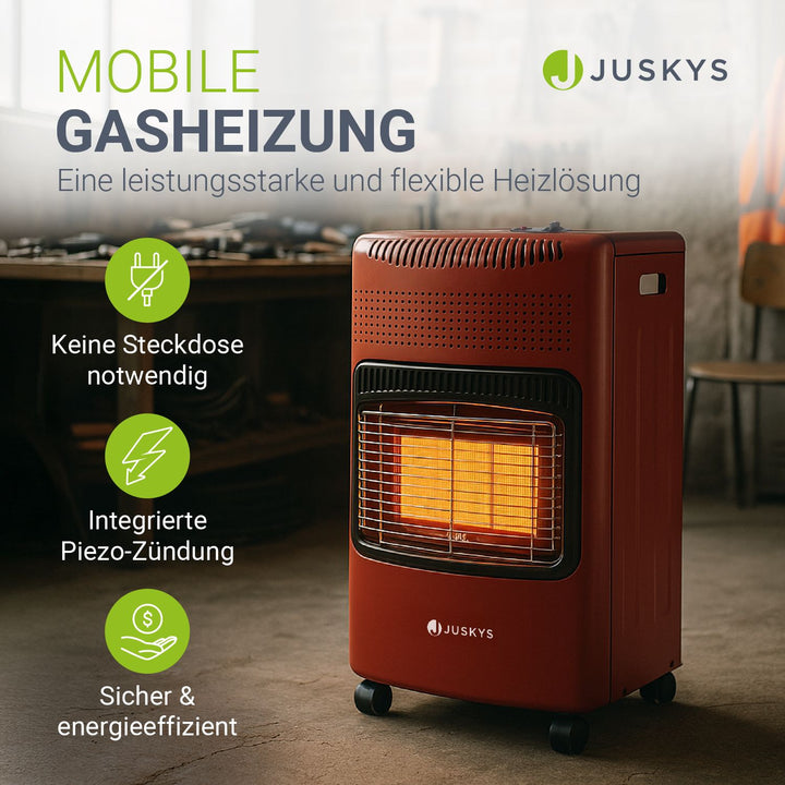 Gasheizer für Innenräume