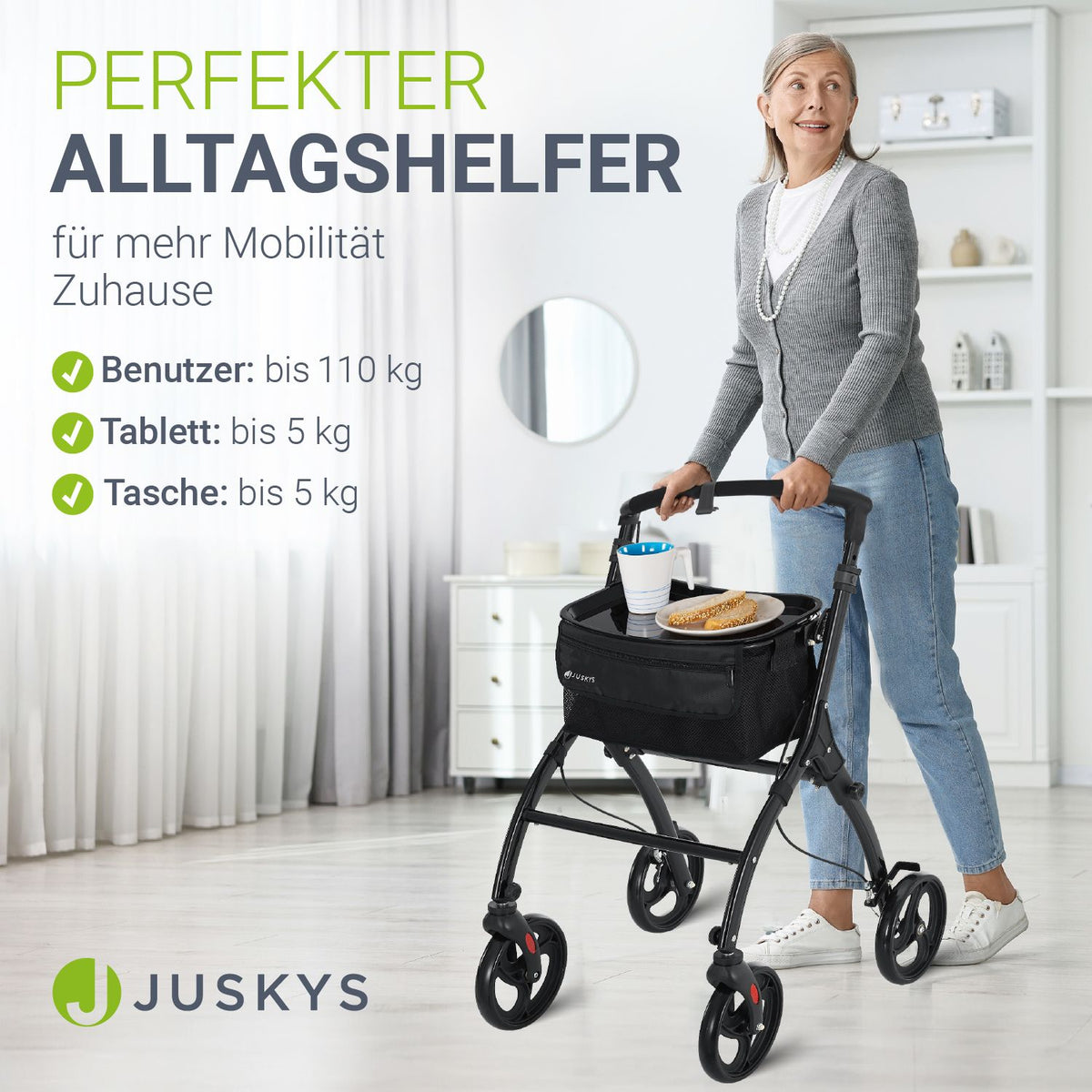 Rollator für die Wohnung