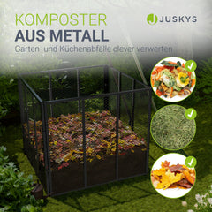 Metall Komposter für Gartenabfälle
