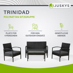 Polyrattan Sitzgruppe Trinidad