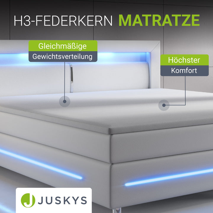 Boxspringbett Norfolk - Kunstleder