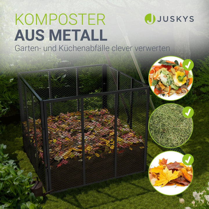 Metall Komposter für Gartenabfälle