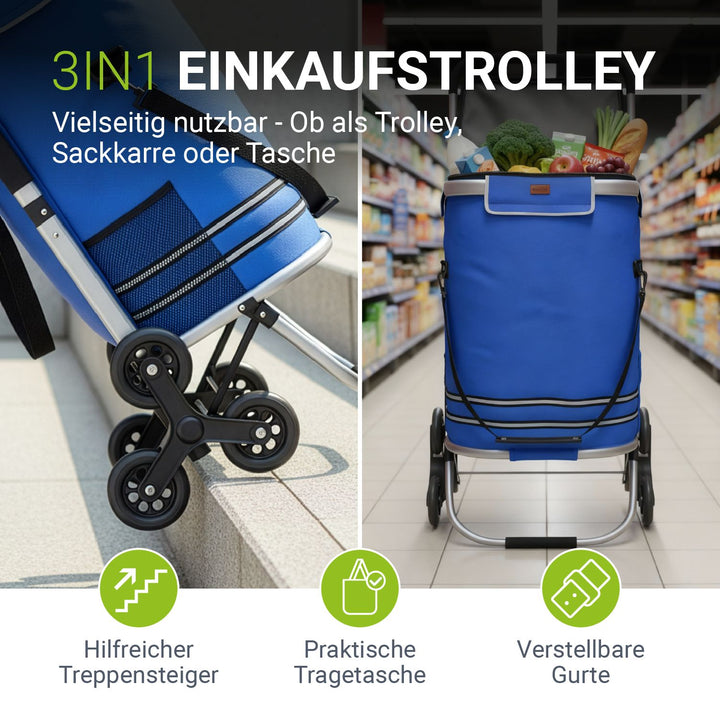 Einkaufstrolley Treppensteiger