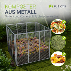 Metall Komposter für Gartenabfälle