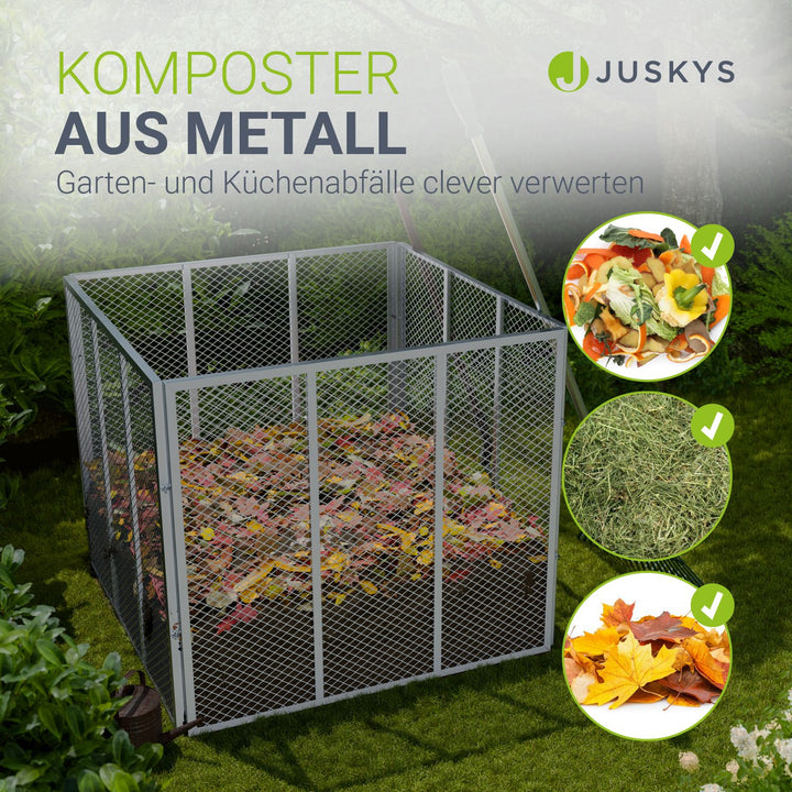 Metall Komposter für Gartenabfälle