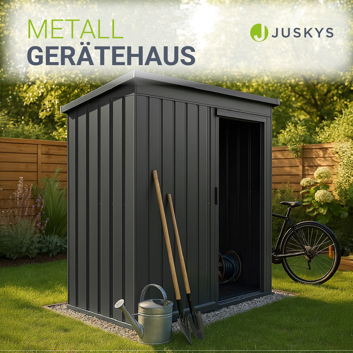 Gerätehaus Metall