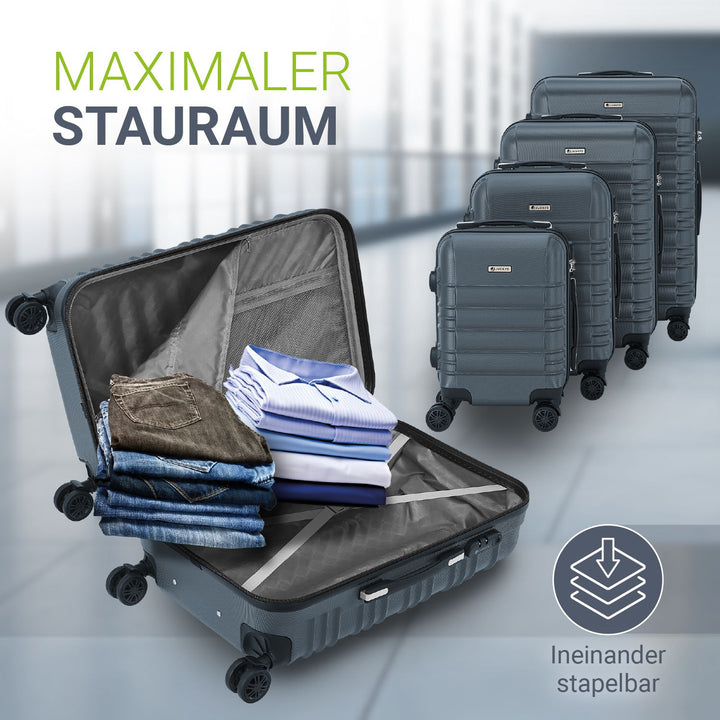 Hartschalen Kofferset Rom