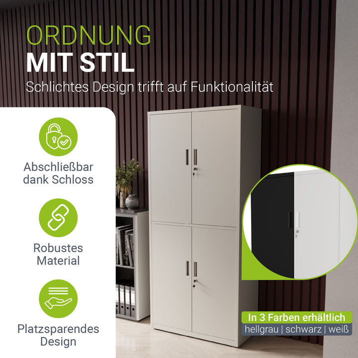 Aktenschrank aus Metall