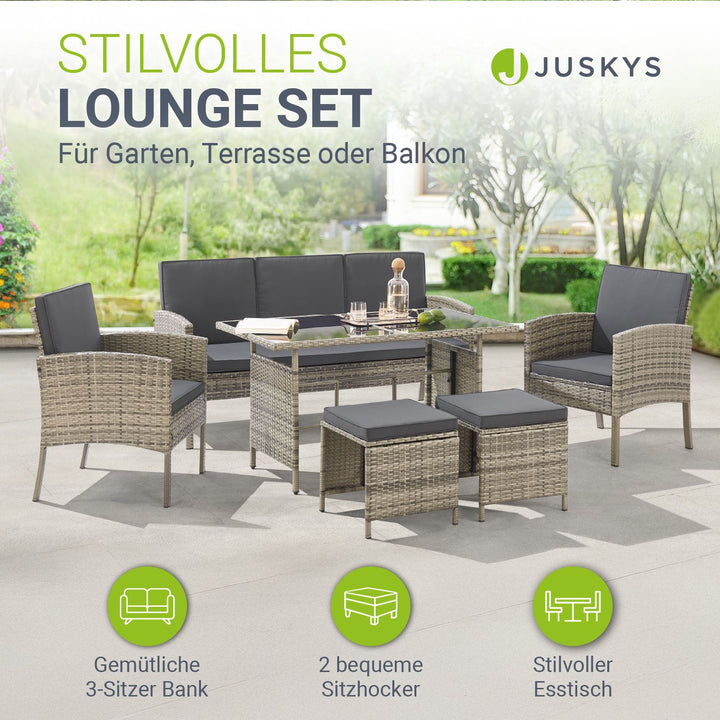 Rattan Sitzgruppe Turin