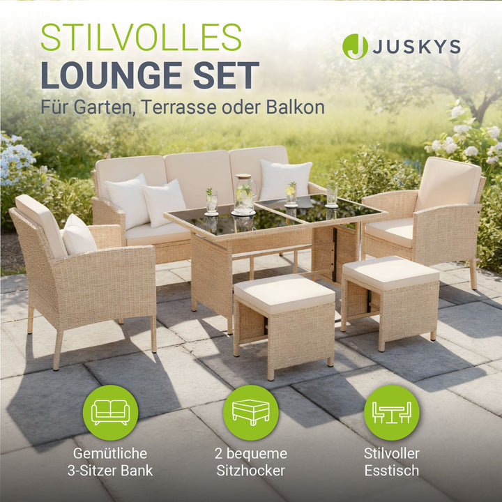 Rattan Sitzgruppe Turin