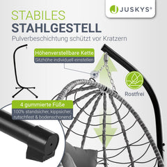 Korbhängesessel Aria inklusive Gestell
