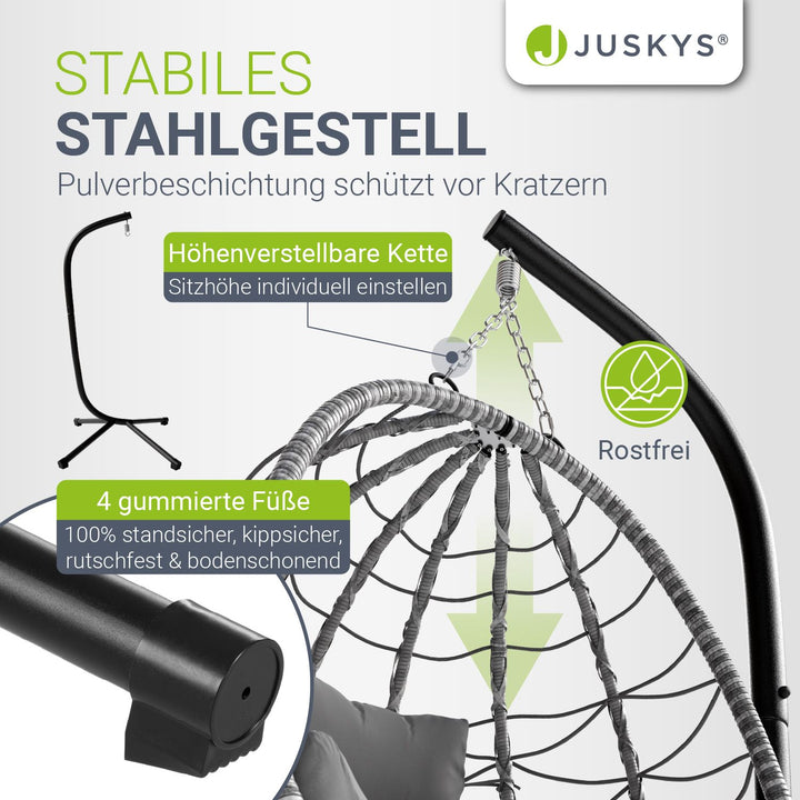 Korbhängesessel Aria inklusive Gestell