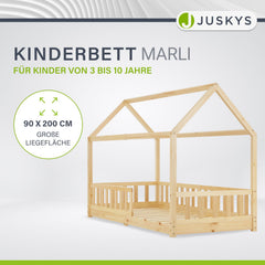 Kinderbett Marli 90 x 200 cm