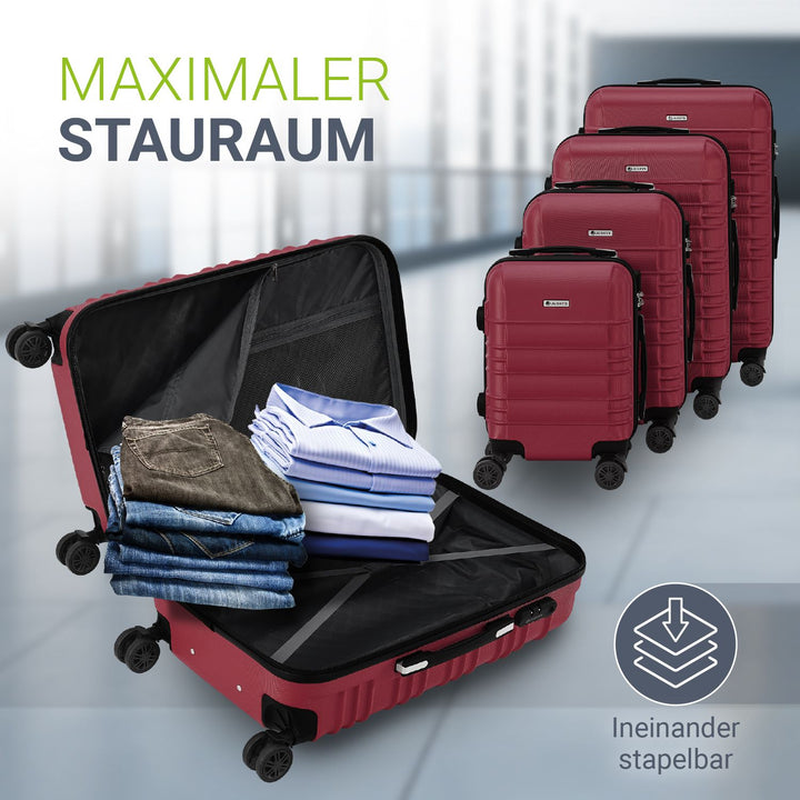 Hartschalen Kofferset Rom