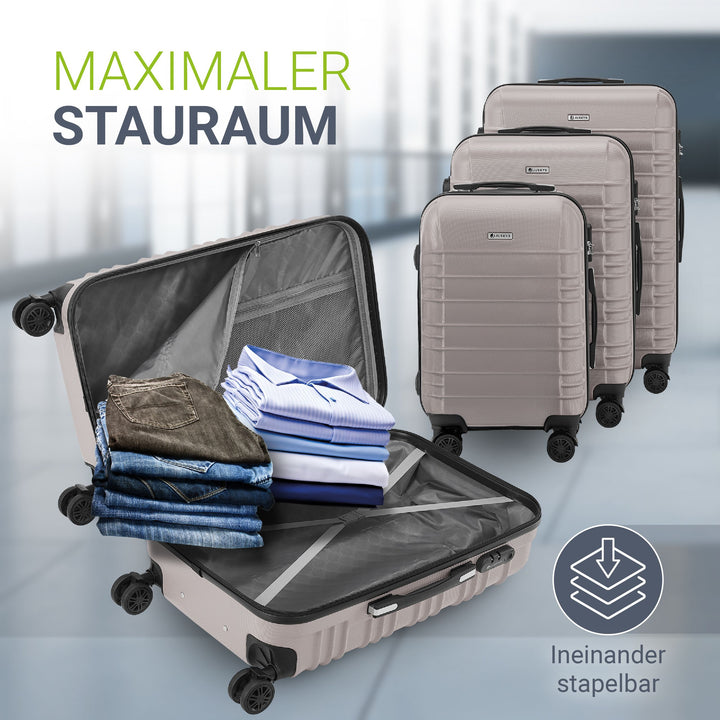 Hartschalen Kofferset Rom