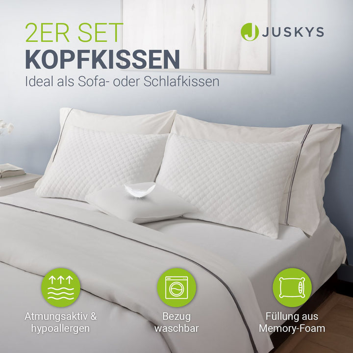 Kopfkissen - 2er Set