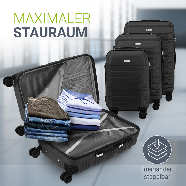 Hartschalen Kofferset Rom