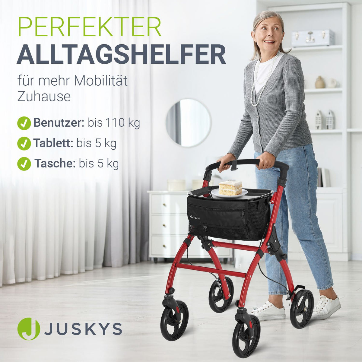 Rollator für die Wohnung