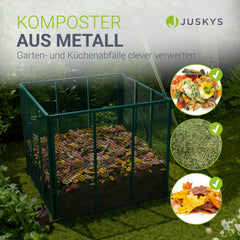 Metall Komposter für Gartenabfälle