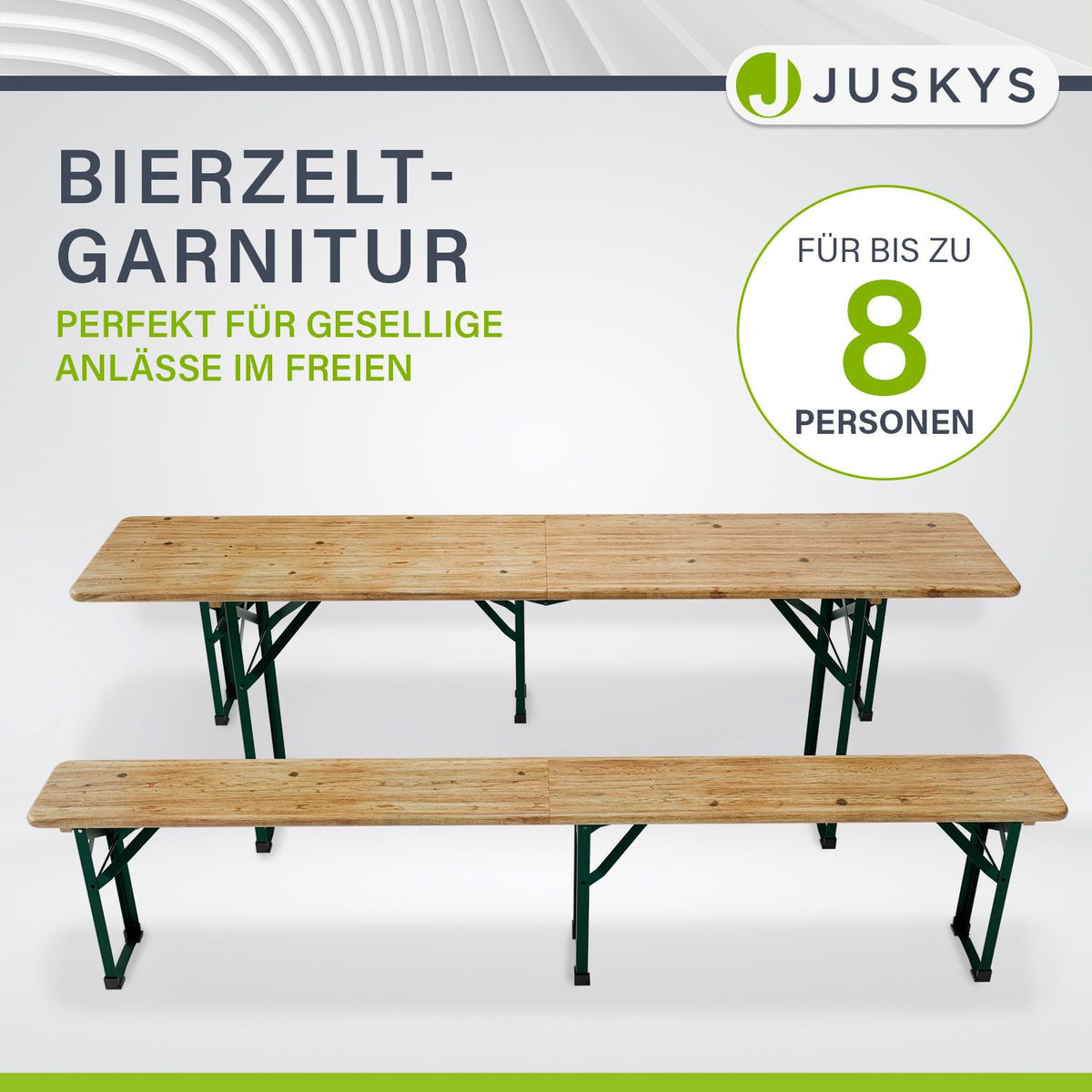 Bierzeltgarnitur Passau 220 cm