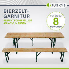 Bierzeltgarnitur Passau 220 cm