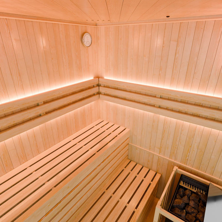 Indoor Sauna Espoo 150 Premium