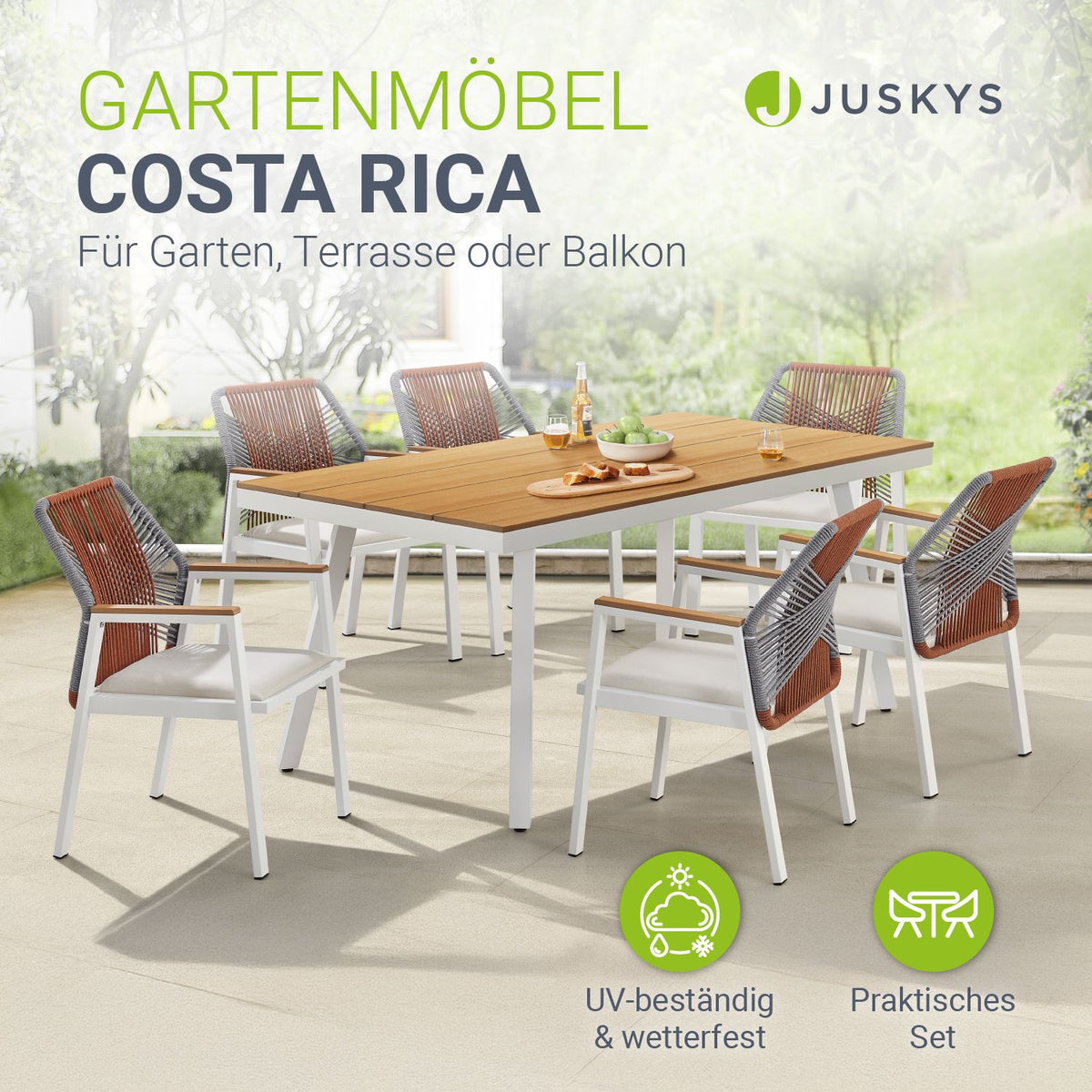 Premium Gartengarnitur Costa Rica