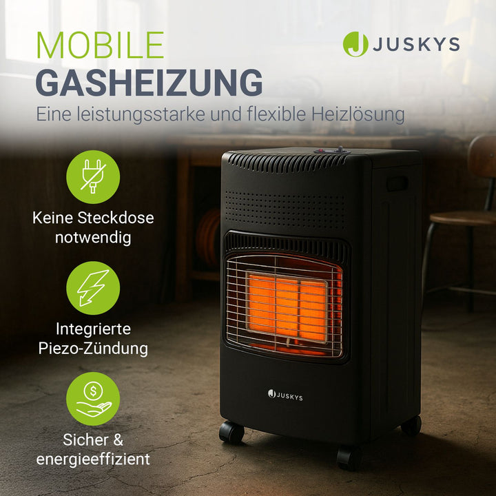 Gasheizer für Innenräume
