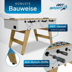 Kickertisch für Kinder und Erwachsene