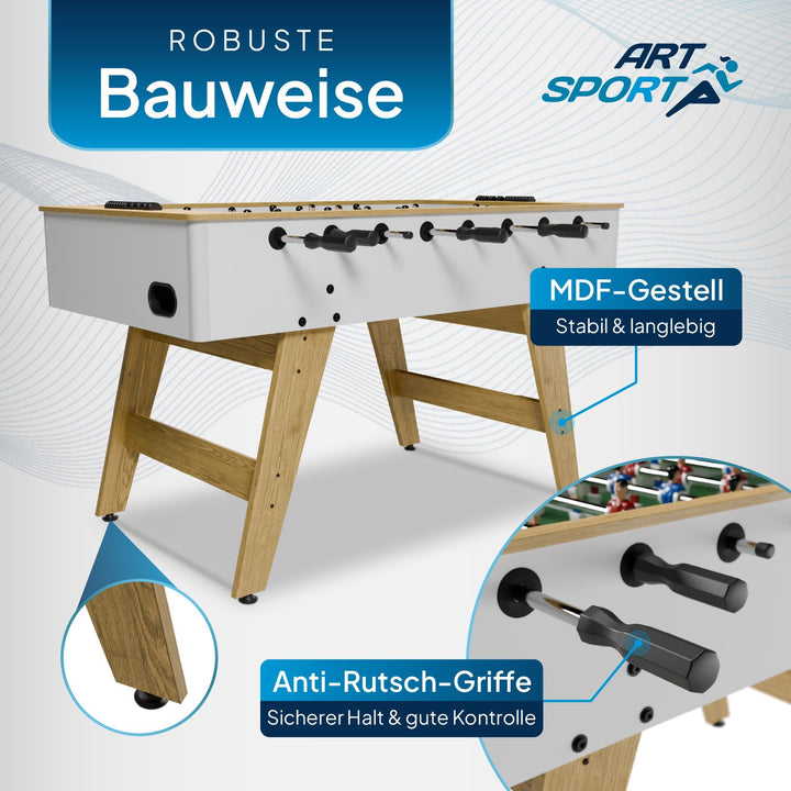 Kickertisch für Kinder und Erwachsene