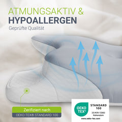Nackenkissen orthopädisch aus Memory Foam