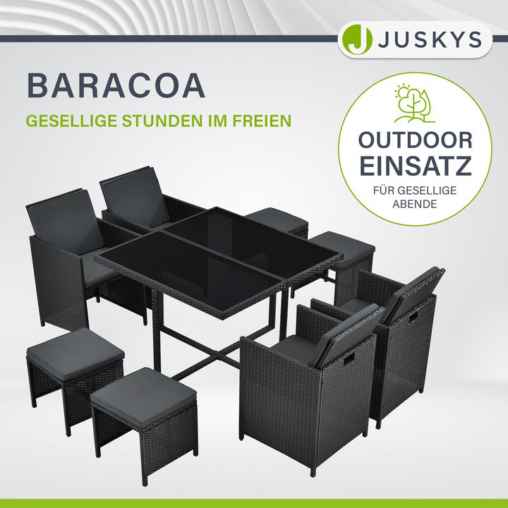 Polyrattan Sitzgruppe Baracoa