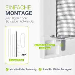 Fliegengitter für Fenster