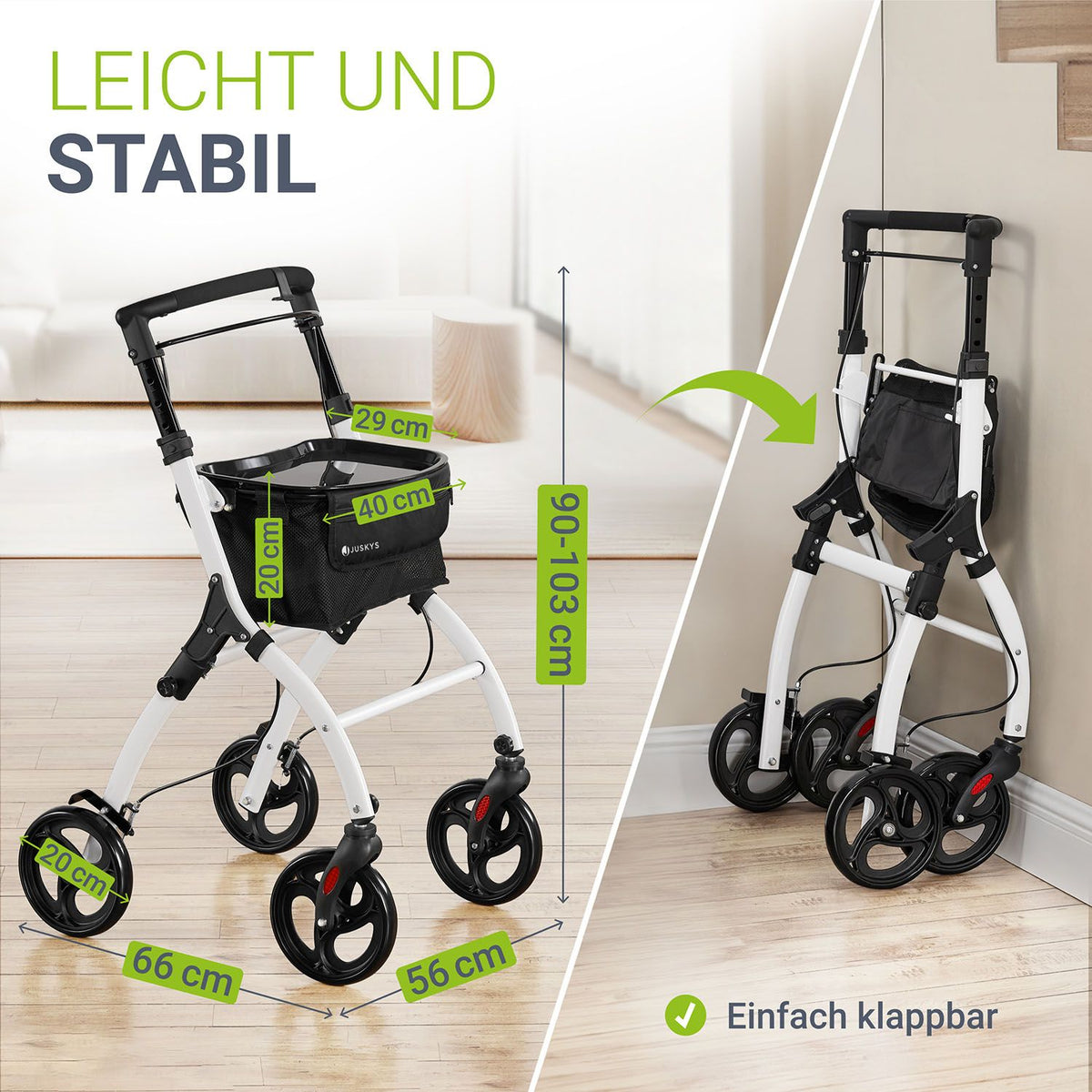 Rollator für die Wohnung