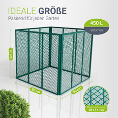 Metall Komposter für Gartenabfälle