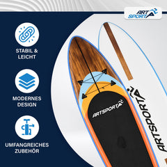 Stand Up Paddling Board - Komplett Set