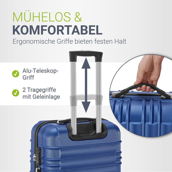 Hartschalen Kofferset Rom