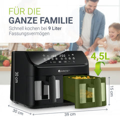 Heißluftfritteuse 9 L