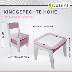 Spieltisch mit zwei Stühlen Milou