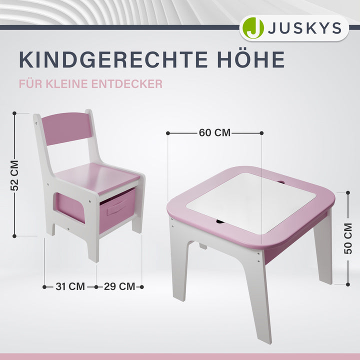 Spieltisch mit zwei Stühlen Milou