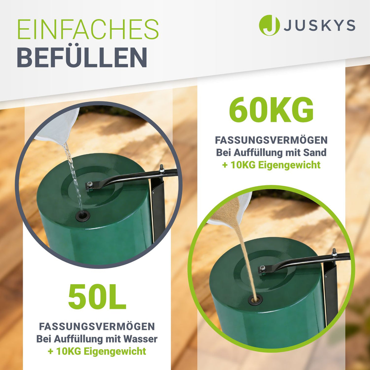 Garten Rasenwalze Fritz aus Metall