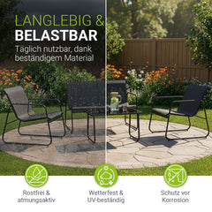 Gartenmöbelset Genua 4-teilig