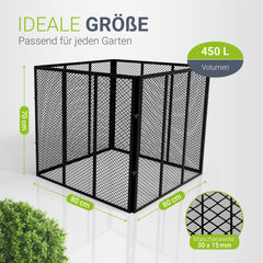 Metall Komposter für Gartenabfälle