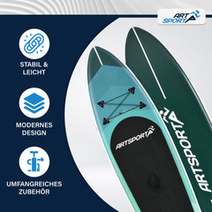 Stand Up Paddling Board - Komplett Set