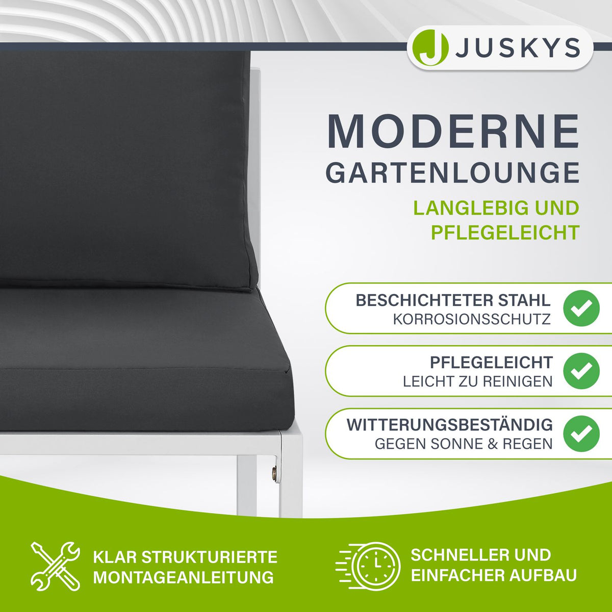 Sofa Gartenmöbel Set Bari