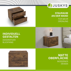 Wandschrank Nachttisch hängend