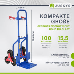 Treppensackkarre bis max. 100 kg