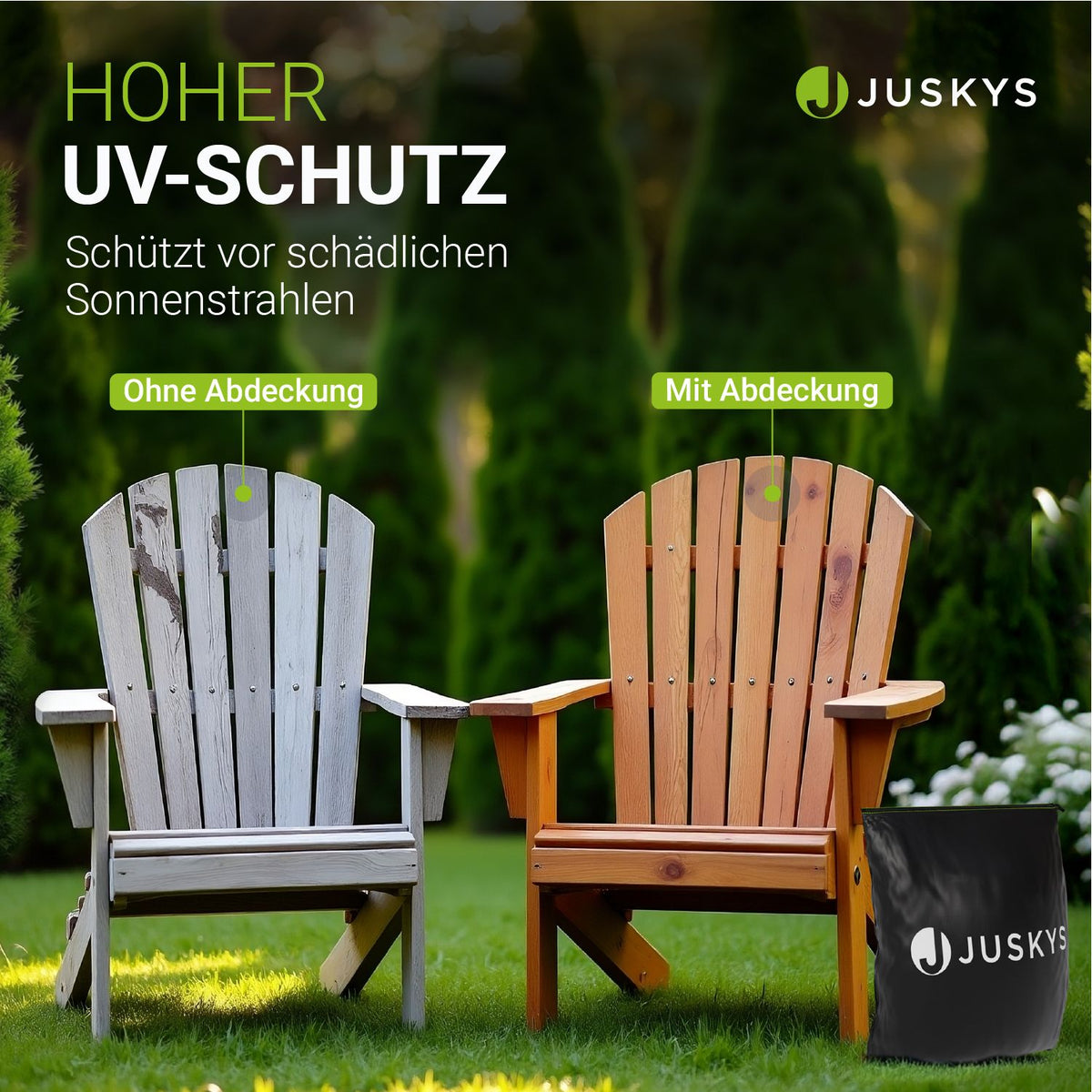 Abdeckplane Gartenmöbel verschiedene Größen
